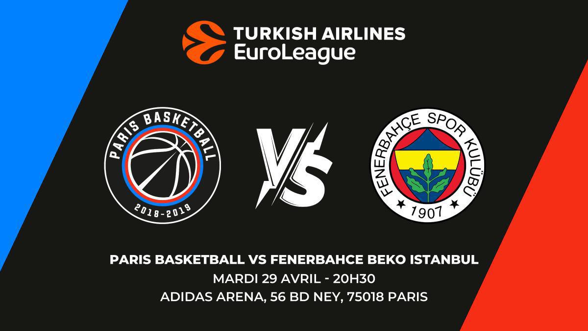 Paris Basket VS Fenerbahce Beko Istanbul 🏀
