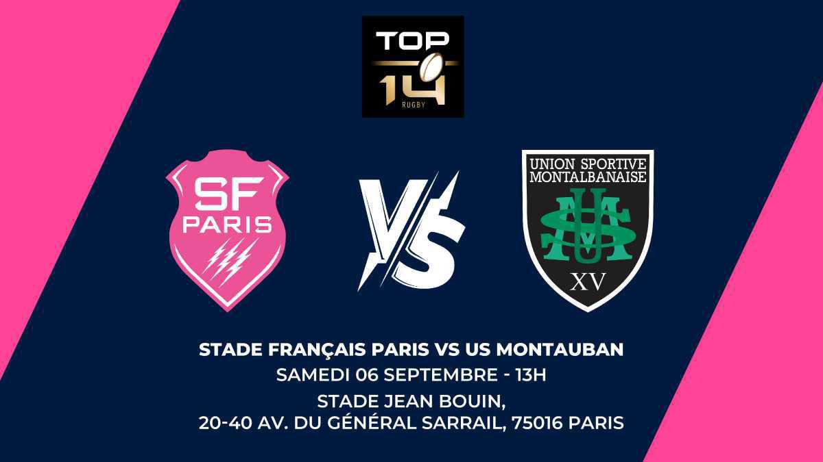 Stade Français Paris VS Us Montauban