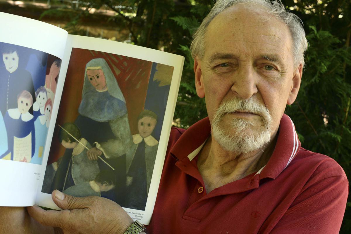 Marcello Meucci, il lager nella tela dell'artista di Tobbiana Marcello Meucci, il lager nella tela dell'artista di Tobbiana