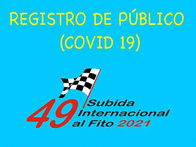 Registro subida Internacional al Fito 2021 Registro subida Internacional al Fito 2021