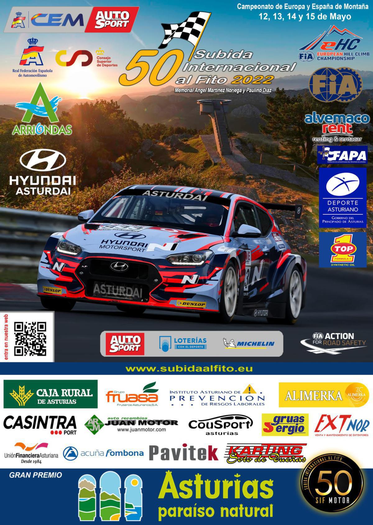 Presentación oficial cartel promocional 50 Subida Internacional al Fito Presentación oficial cartel promocional 50 Subida Internacional al Fito