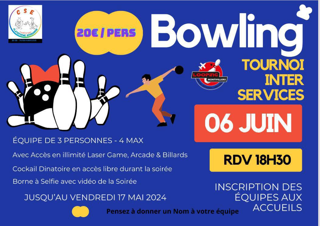 Tournoi de bowling 