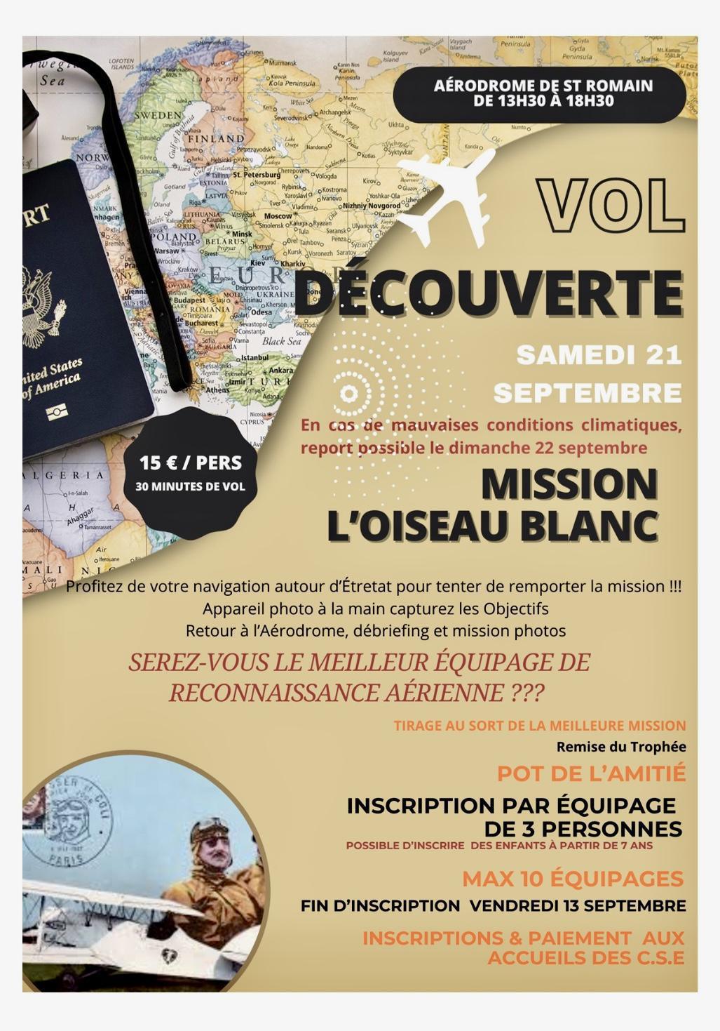 Journée vol découverte 