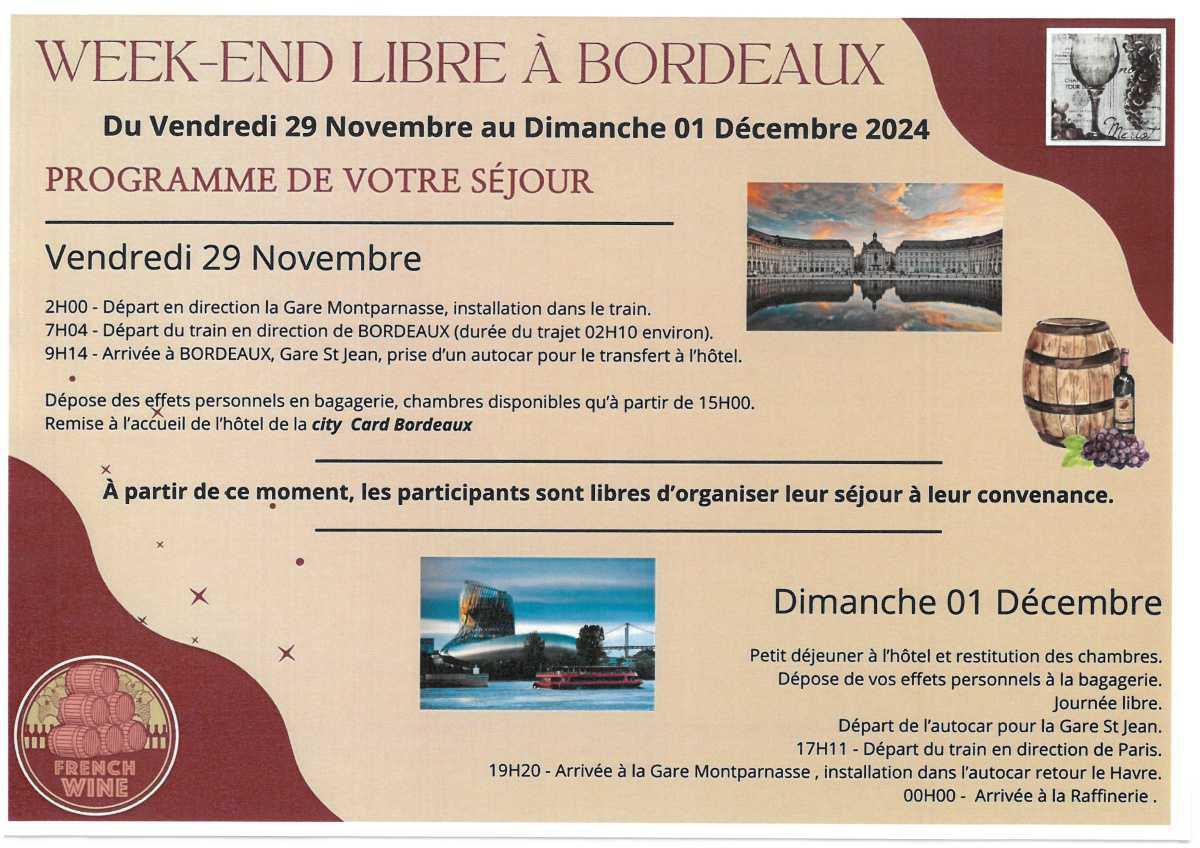 Week-end culturel à Bordeaux