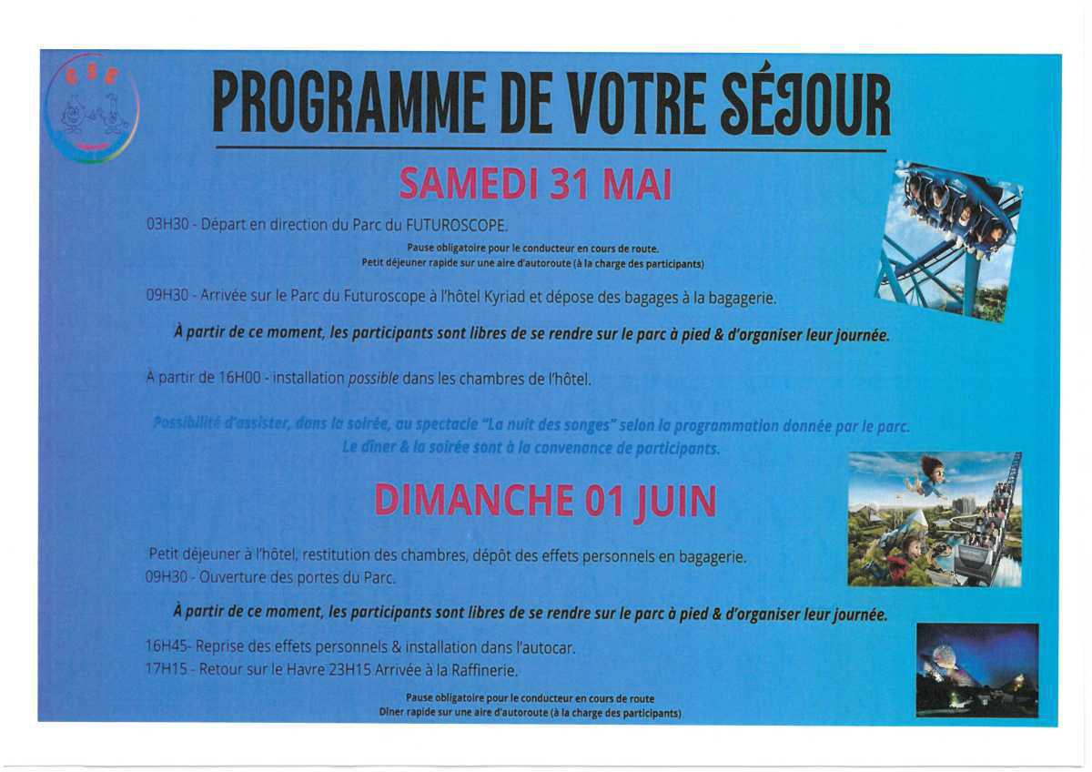 Week-end au futuroscope