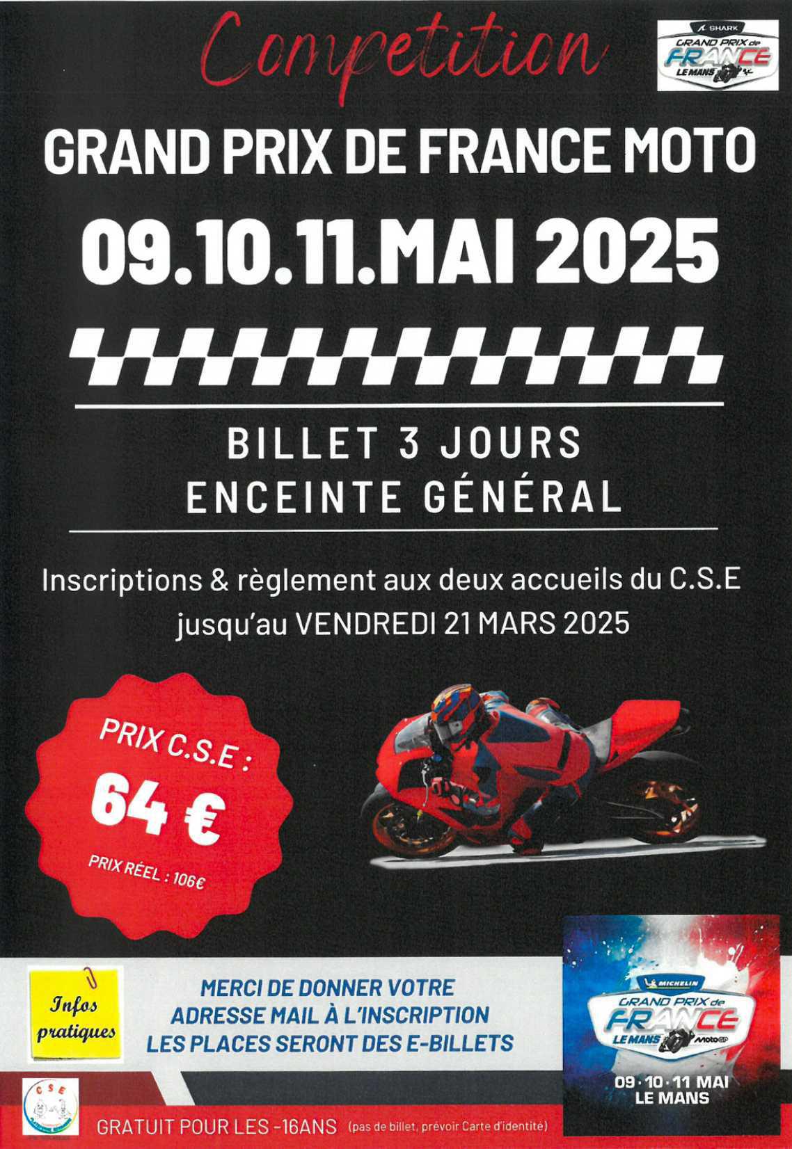 🏍️ Grand prix de France moto 🇫🇷