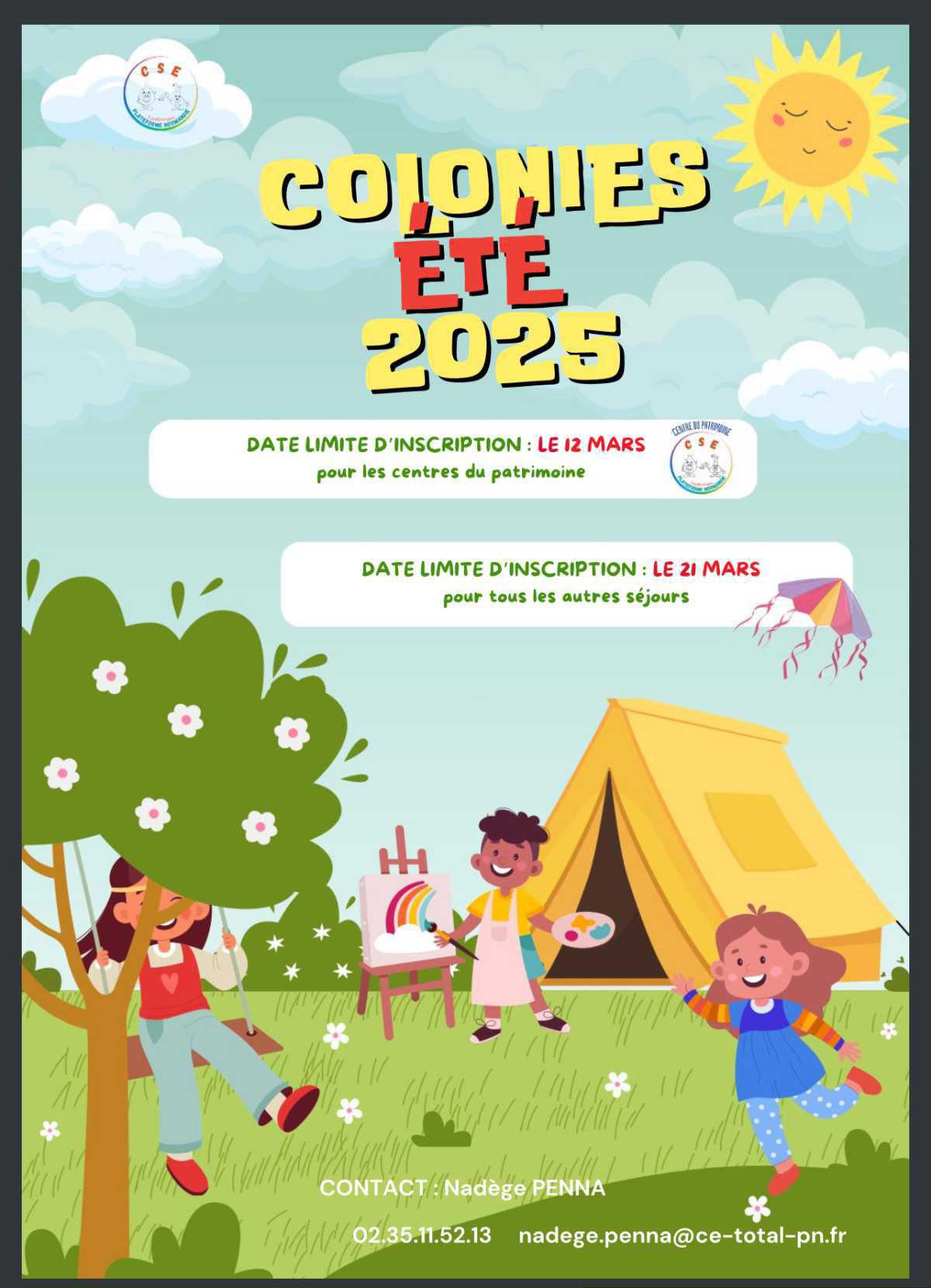 Colonie été 2025 🏝️😎