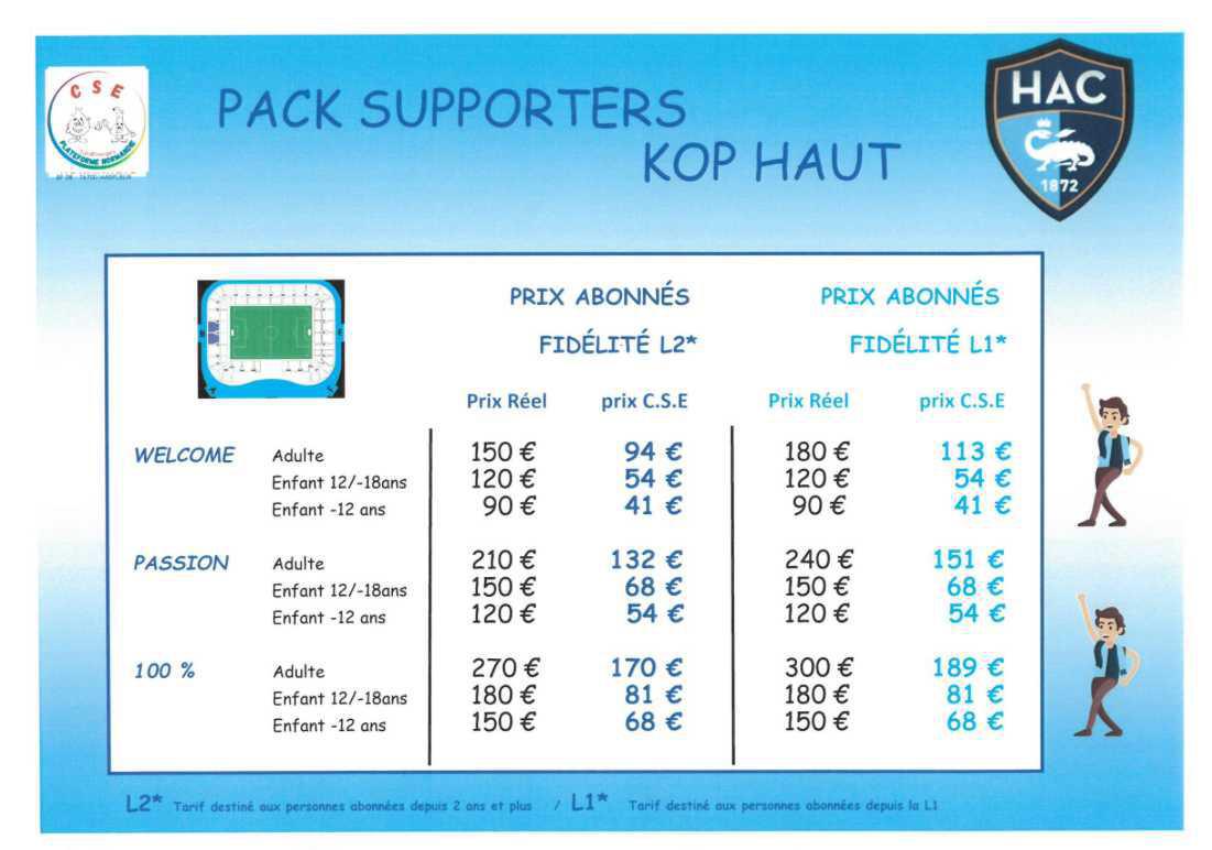 🎉 Supporters du HAC, c’est le moment de se réabonner ! ⚽️