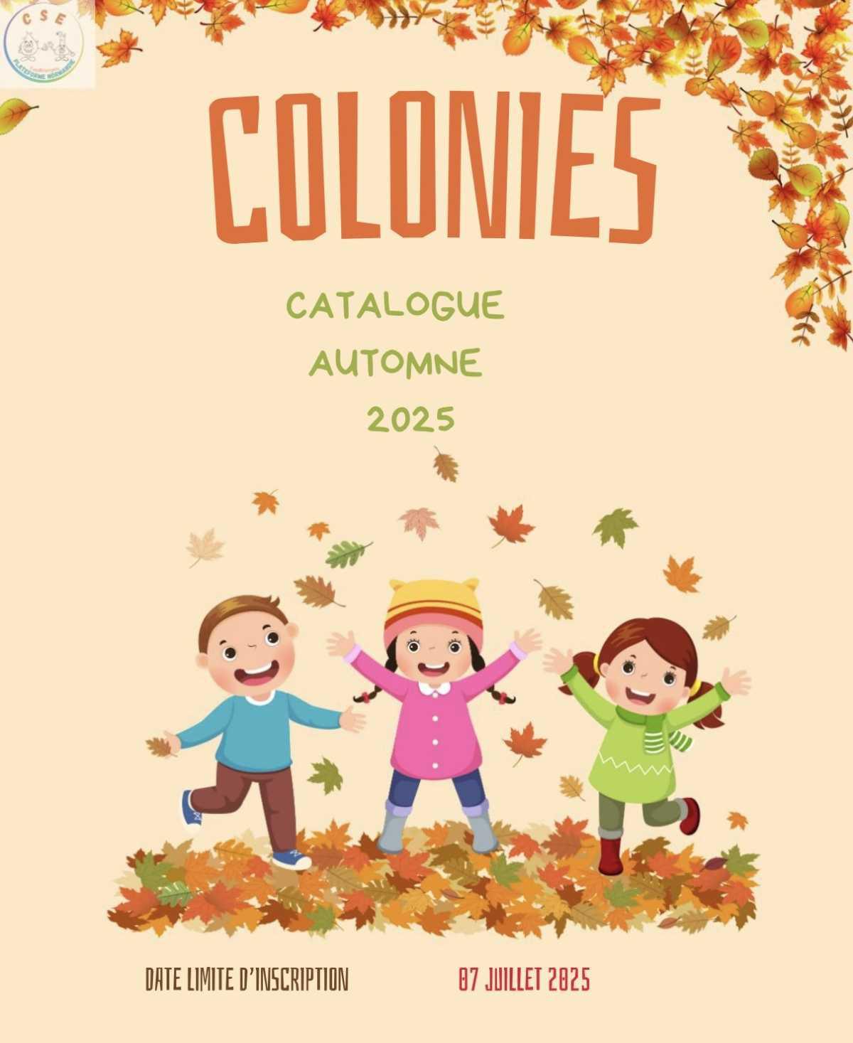 Colonies, inscriptions aux séjours enfants ! 🍁