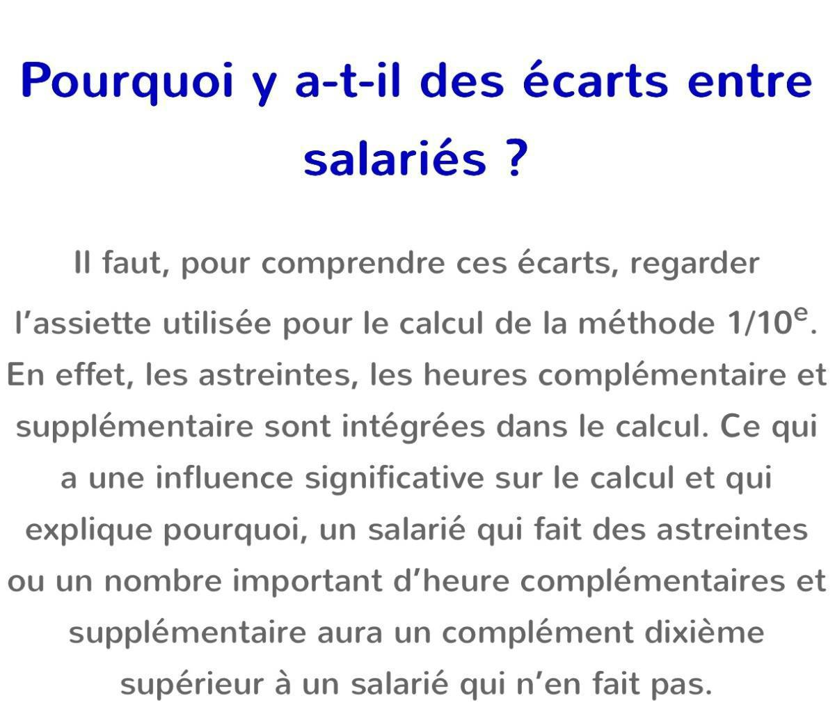 Paie de juin – complément dixième CCNIP