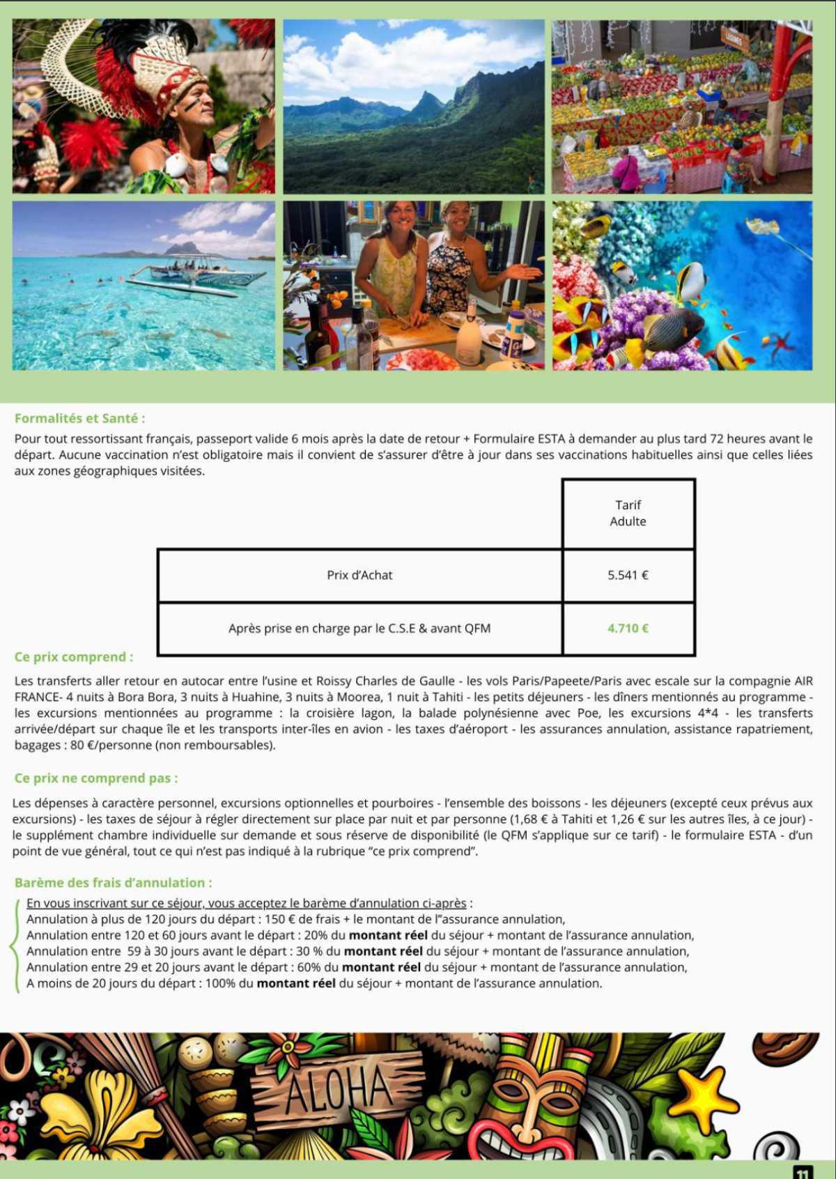 Polynésie 10/23 mars 2026 🏝️