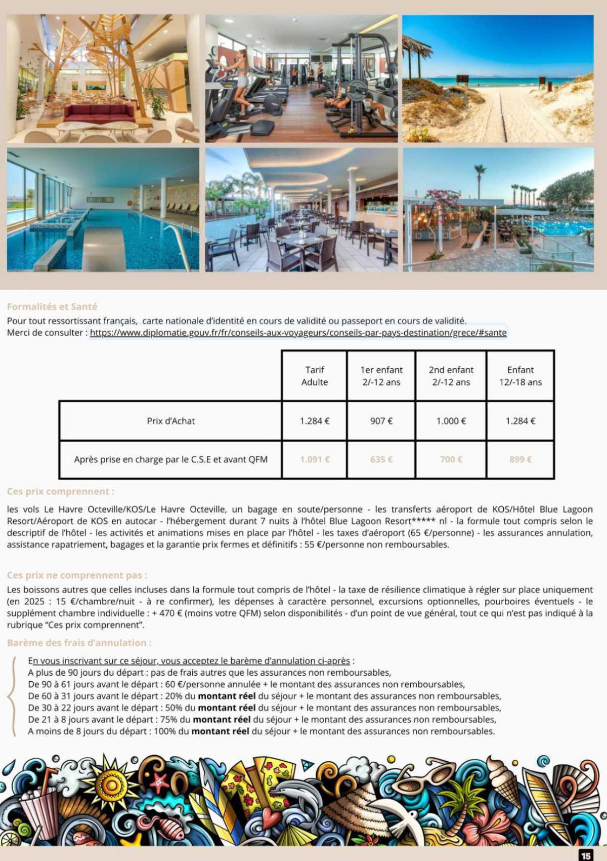 GRÈCE > KOS 11/18 AVRIL OU 18/25 AVRIL