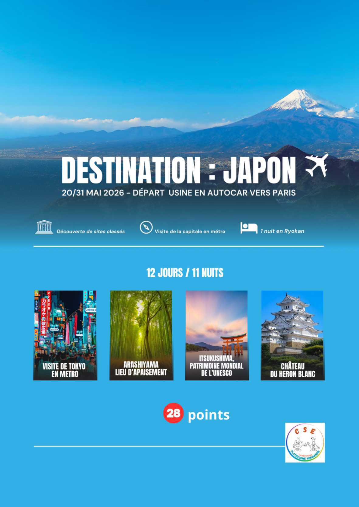 Japon 🇯🇵 du 20/31 mai 2026