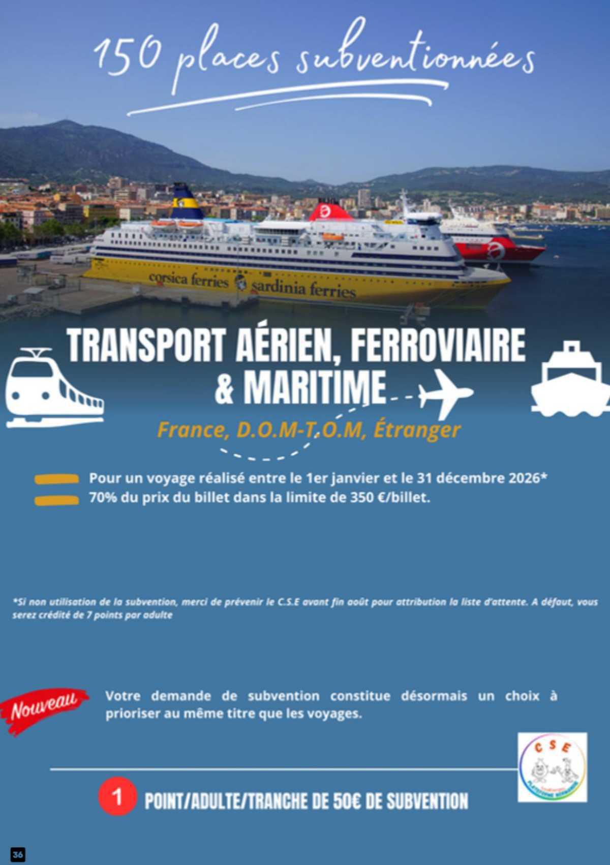 Places de transport ✈️🚢 🚞