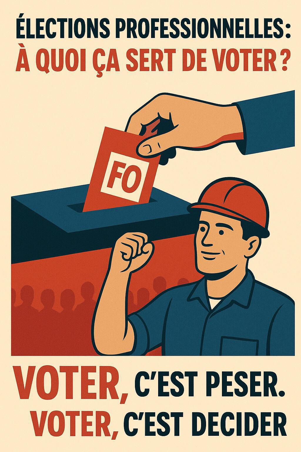 Elections professionnelles ; à quoi ça sert de voter ? Elections professionnelles ; à quoi ça sert de voter ?