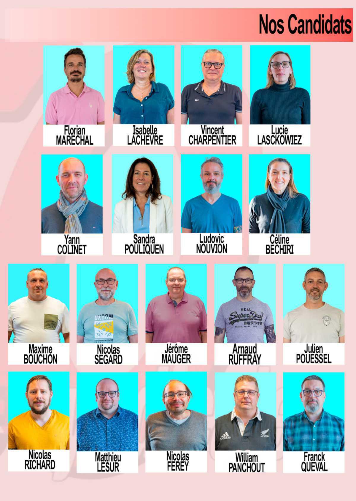 Candidats FO