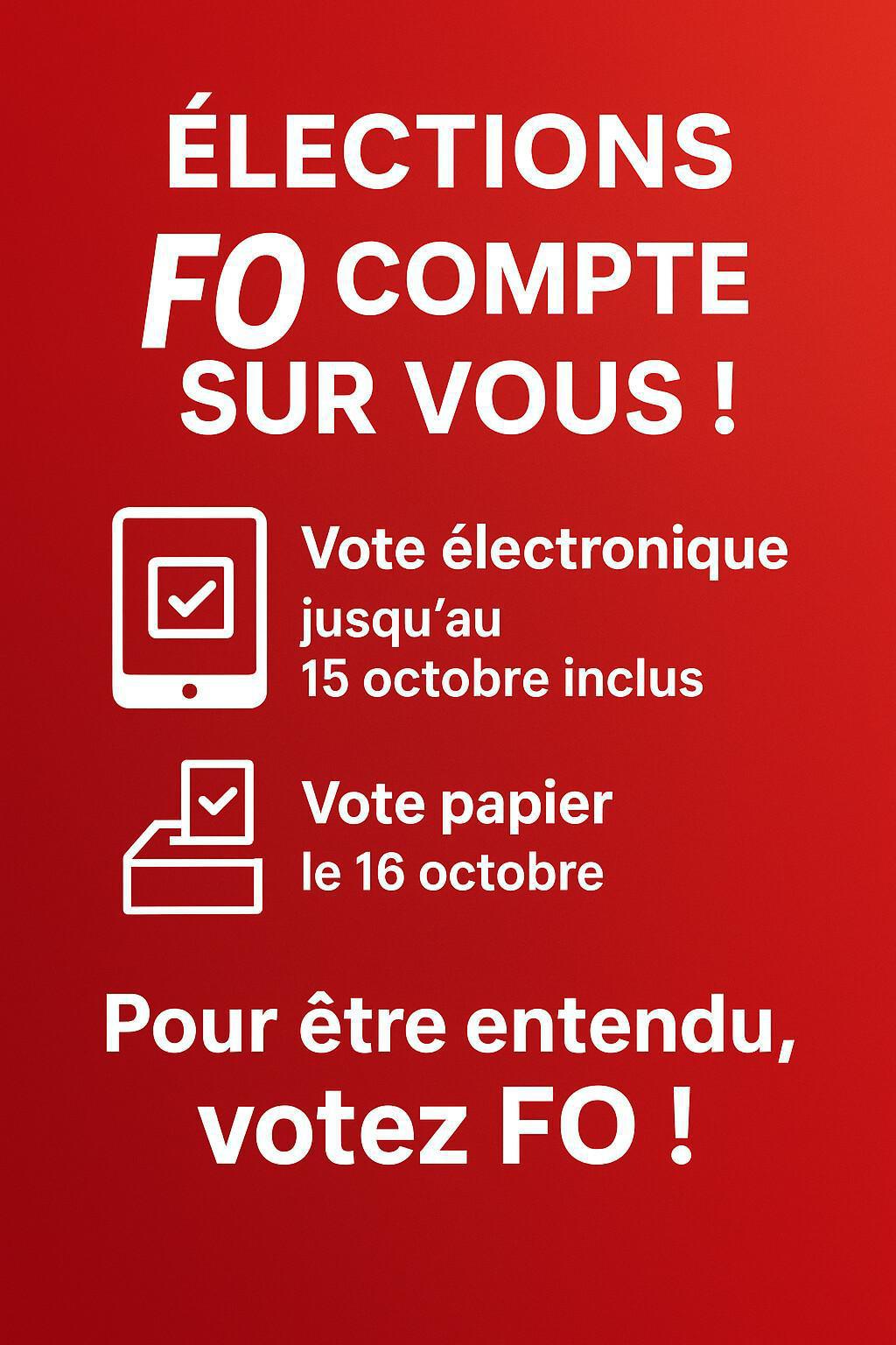 🟥 ÉLECTIONS PROFESSIONNELLES DERNIÈRE LIGNE DROITE ! 🟥