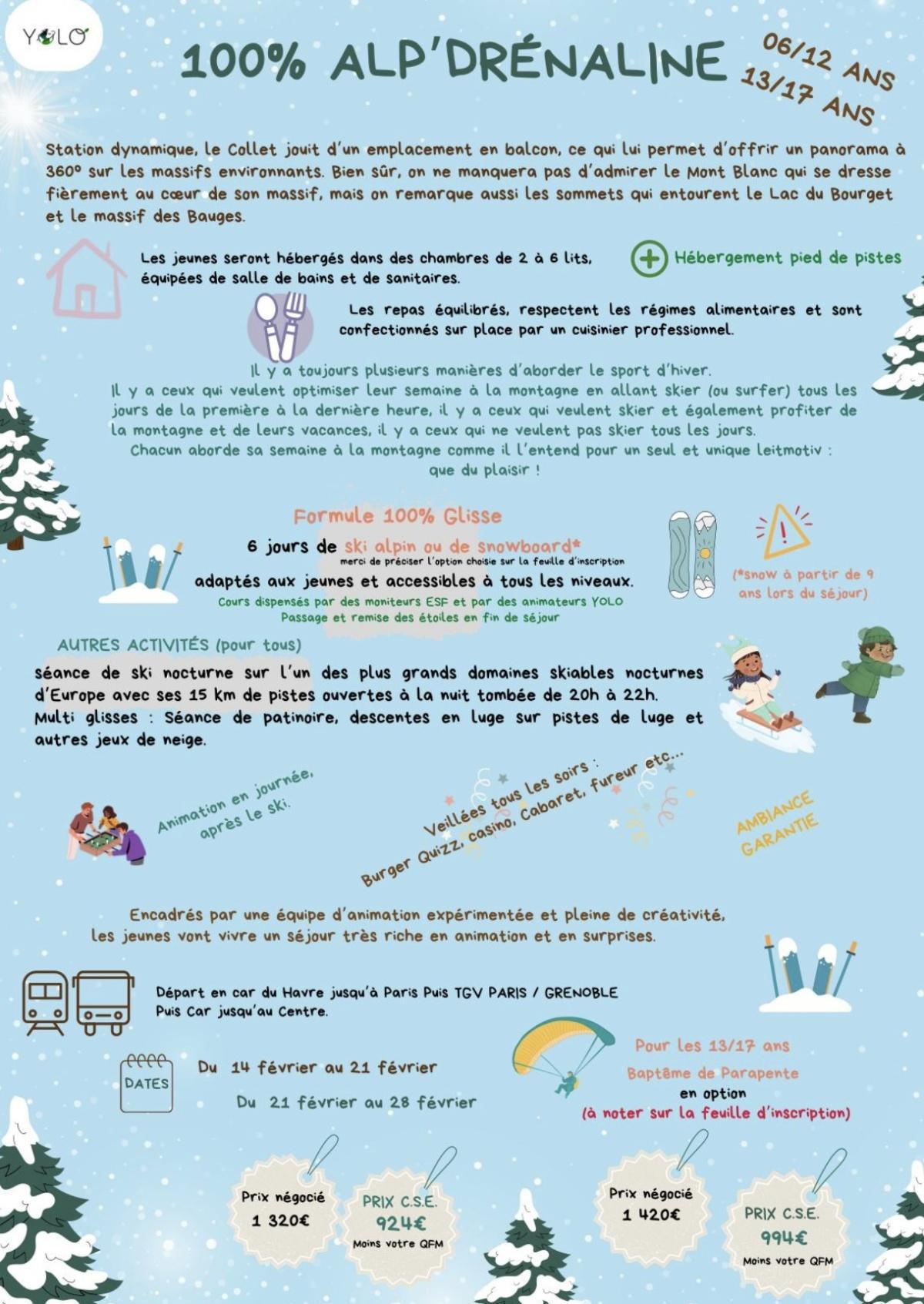 100% ALD drénaline ⛷️🎿