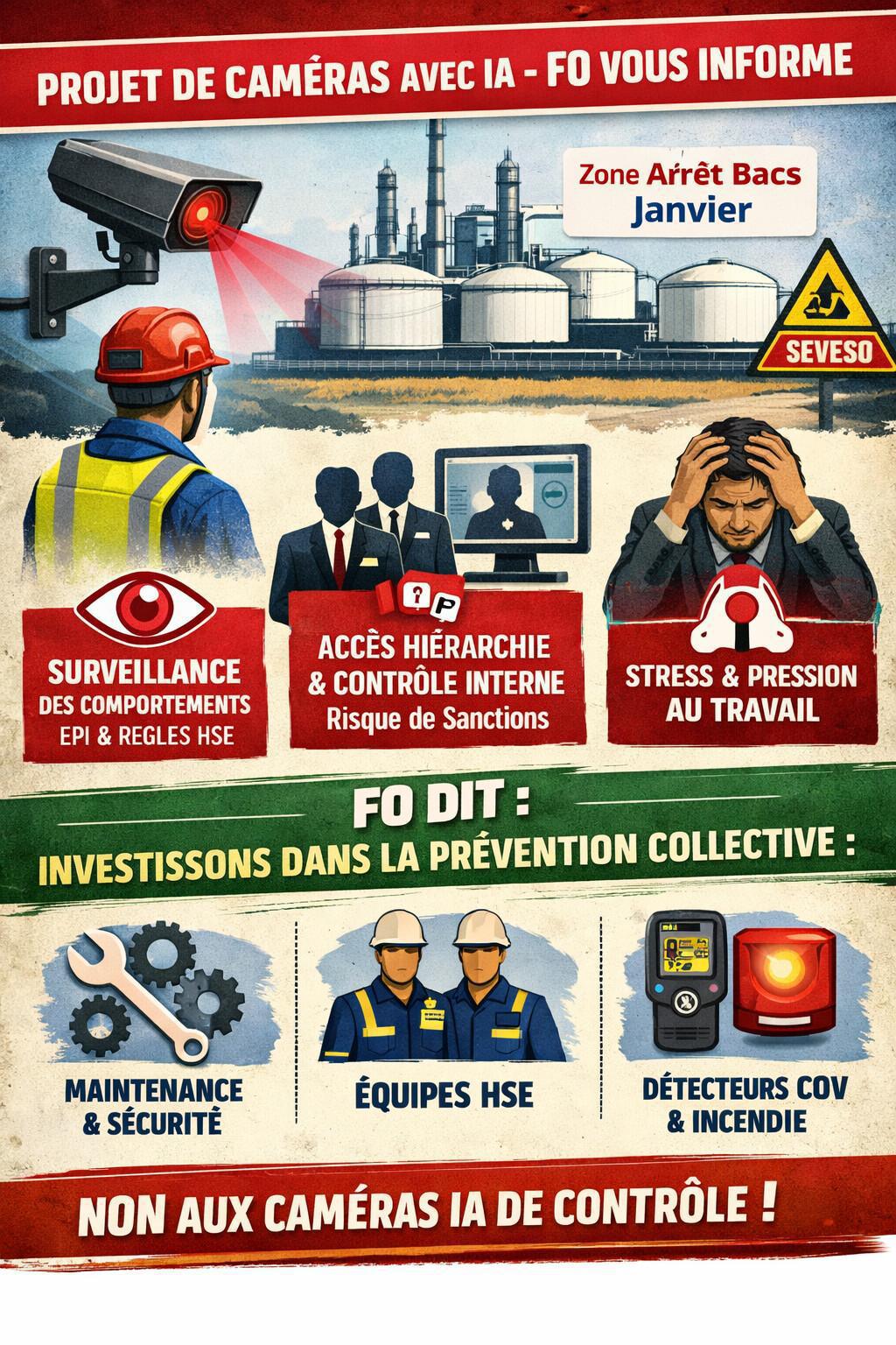 🟥 PROJET DE CAMÉRAS AVEC IA SUR LE SITE :