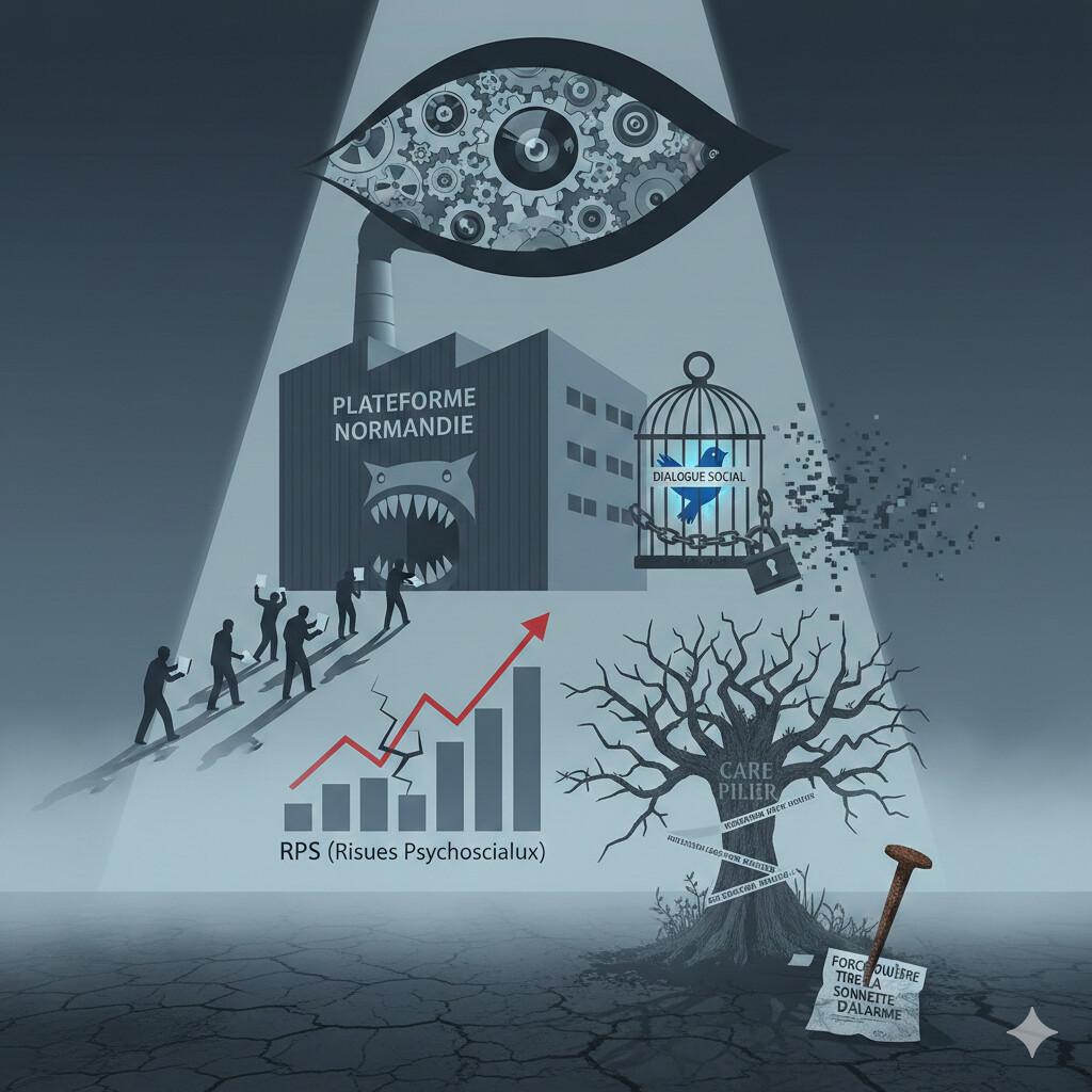 🚨Une situation psychologique très inquiétante sur la plateforme Normandie 🚨Une situation psychologique très inquiétante sur la plateforme Normandie