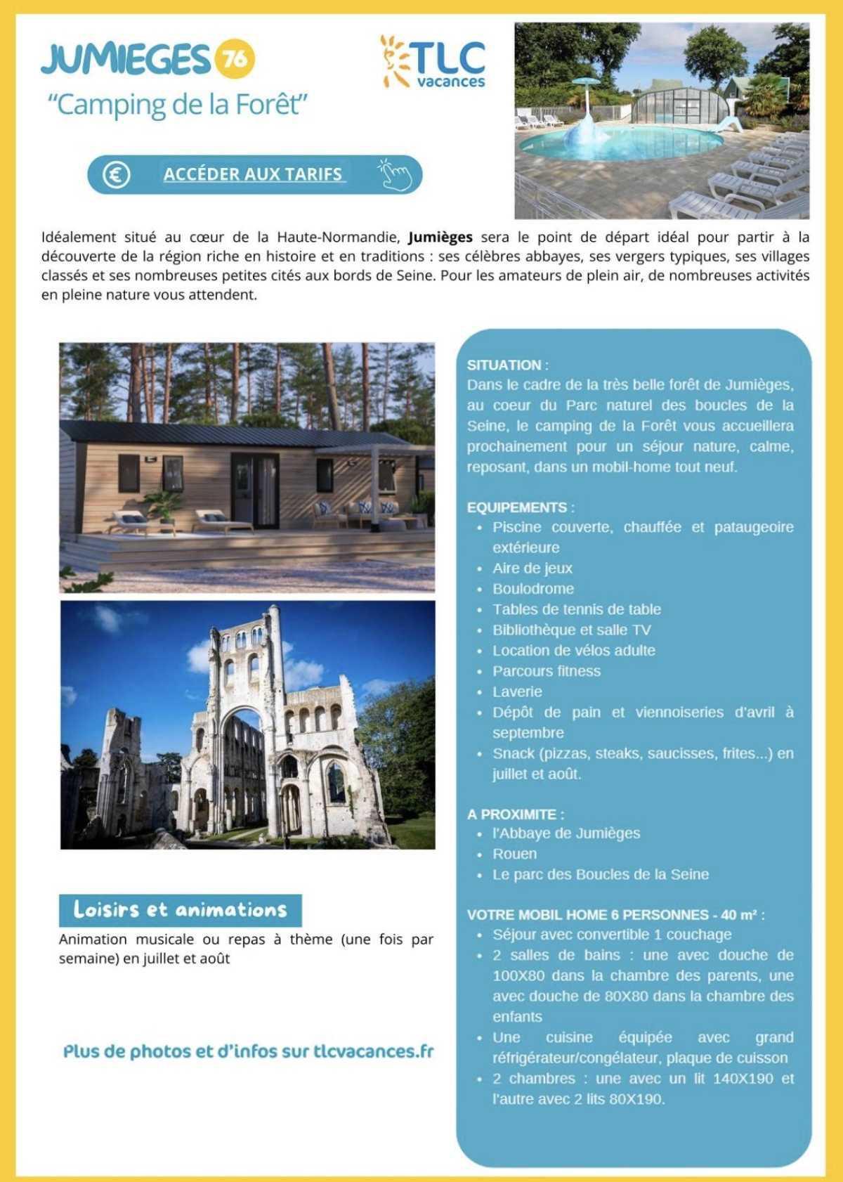 ⛱️Inscriptions Vacances familiales ÉTÉ