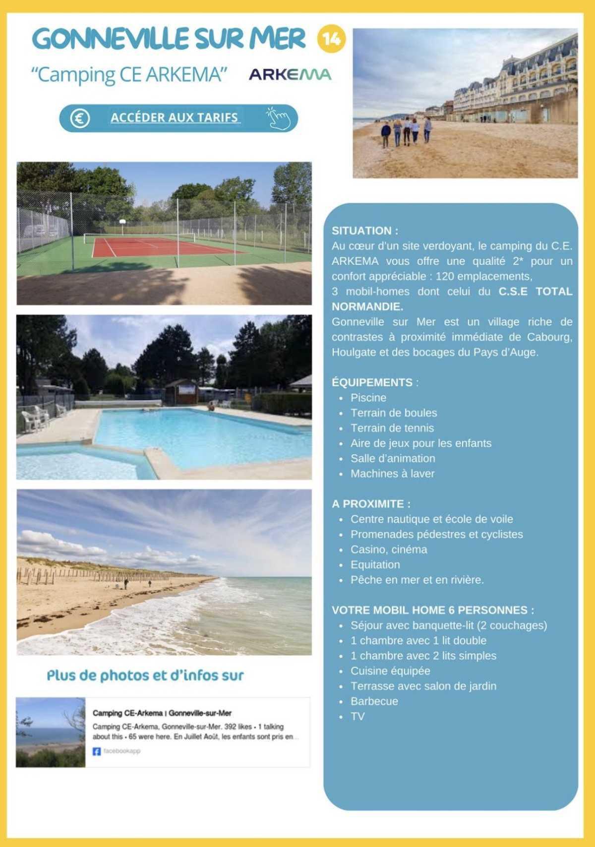 ⛱️Inscriptions Vacances familiales ÉTÉ