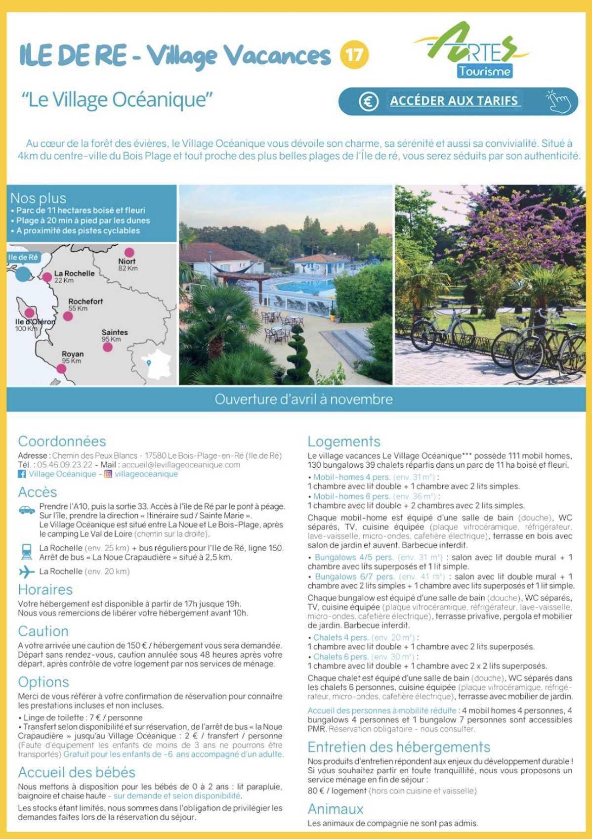 ⛱️Inscriptions Vacances familiales ÉTÉ