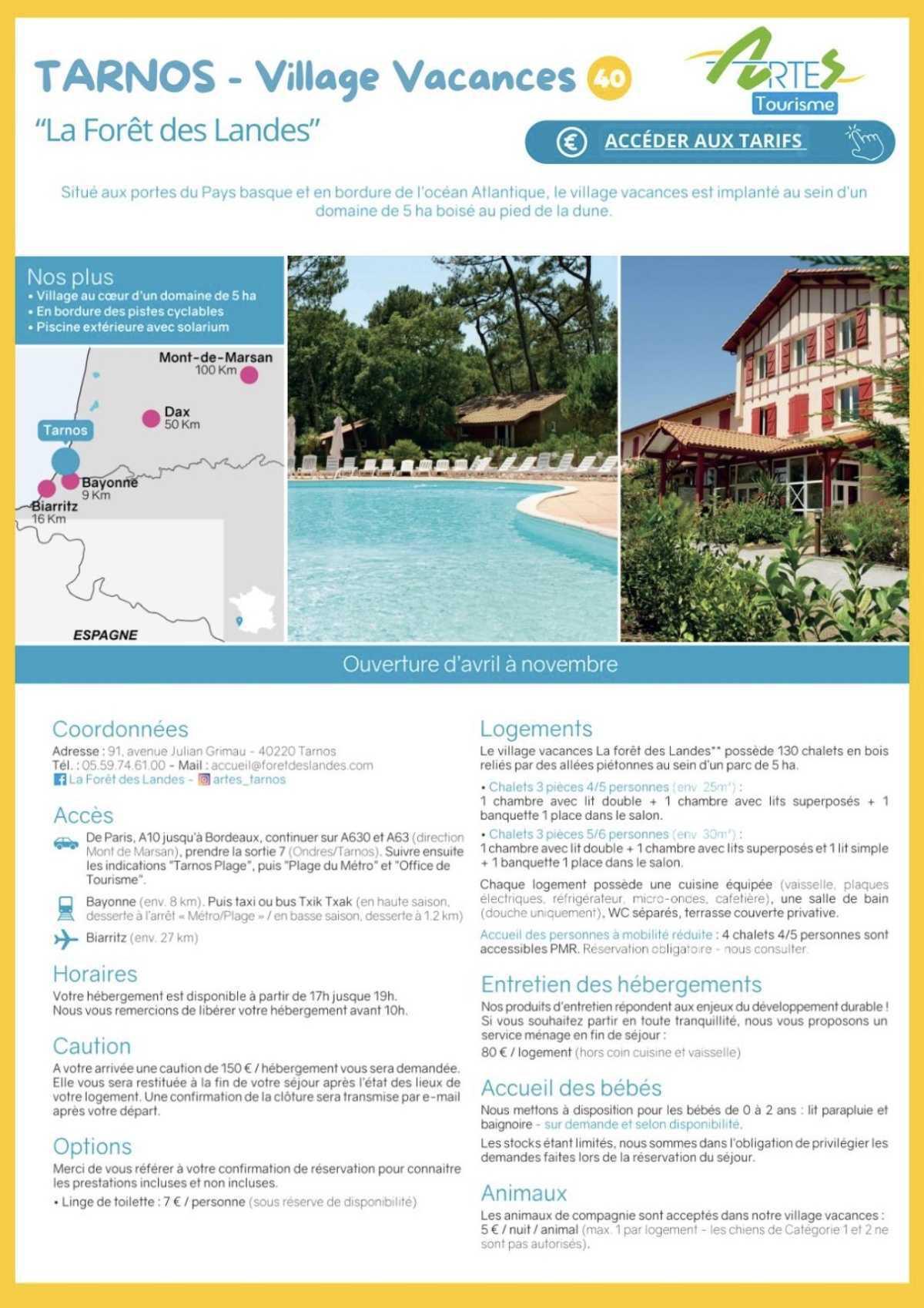 ⛱️Inscriptions Vacances familiales ÉTÉ