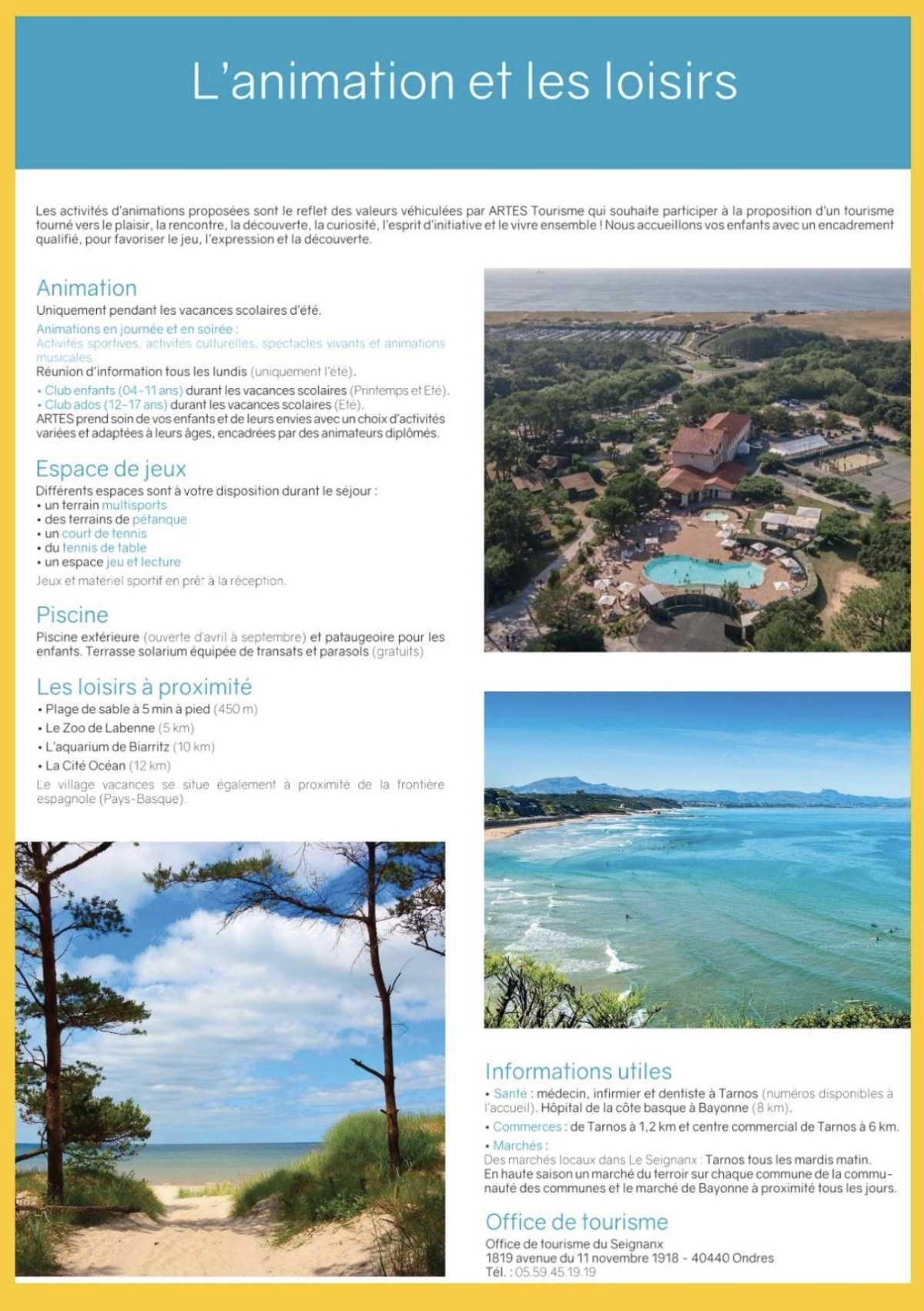 ⛱️Inscriptions Vacances familiales ÉTÉ