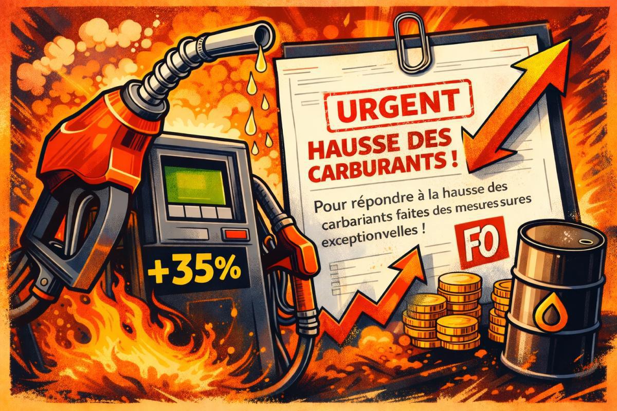 NAO 2025 : résultat du référendum et suite des actions FO Prix carburants NAO 2025 : résultat du référendum et suite des actions FO Prix carburants