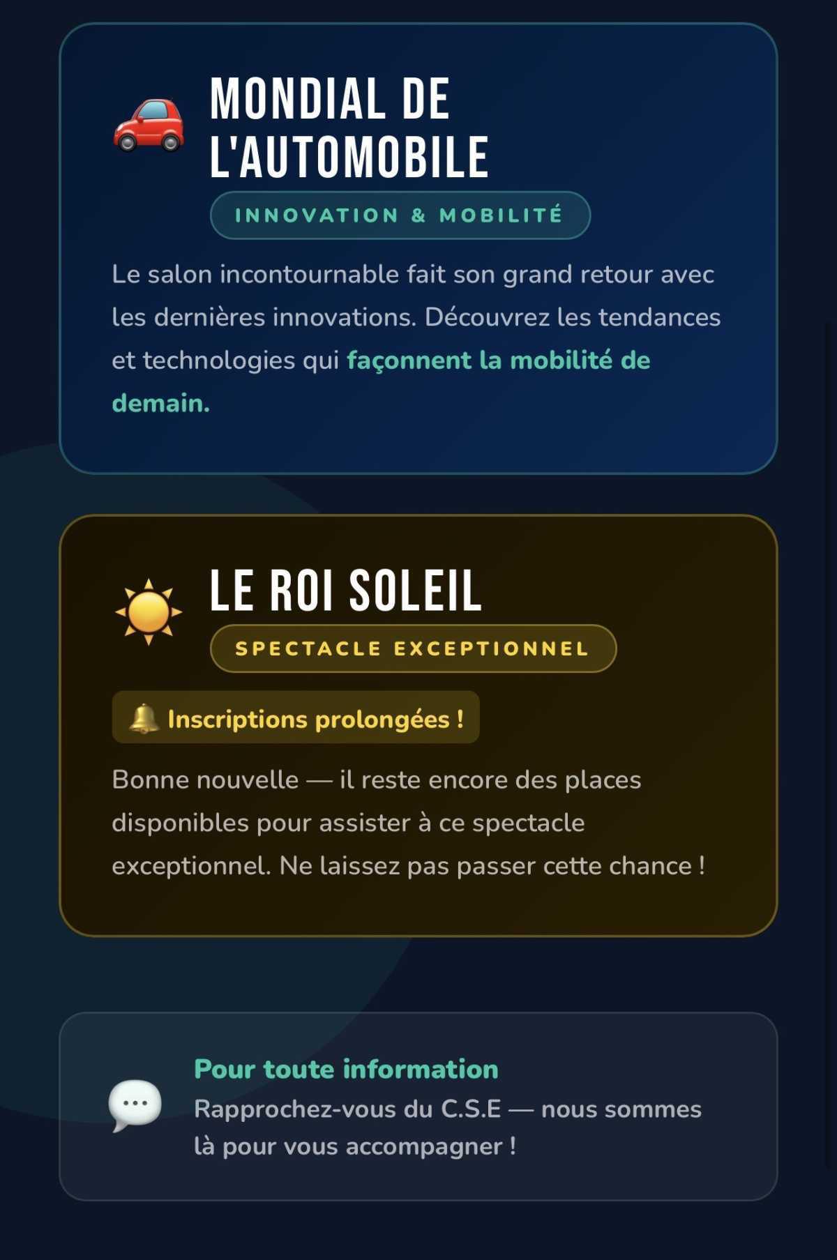AVALANCHE DE NOUVEAUTÉS POUR SORTIR EN FAMILLE