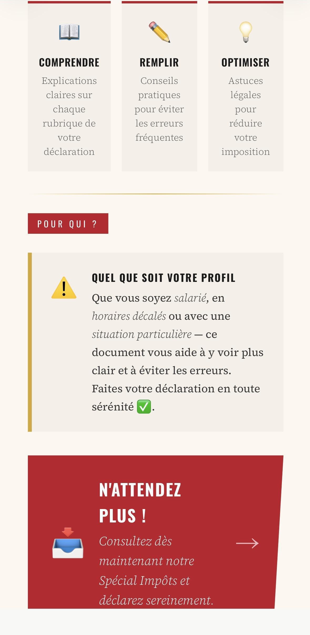 Spécial Impôts 2025