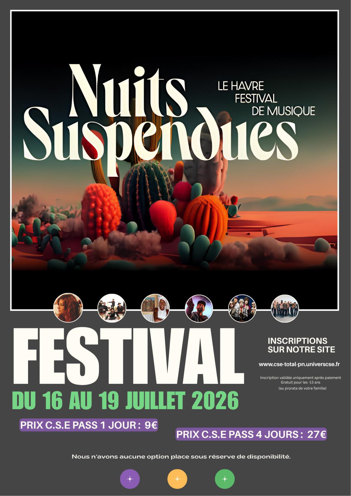 festival Nuits suspendues festival Nuits suspendues