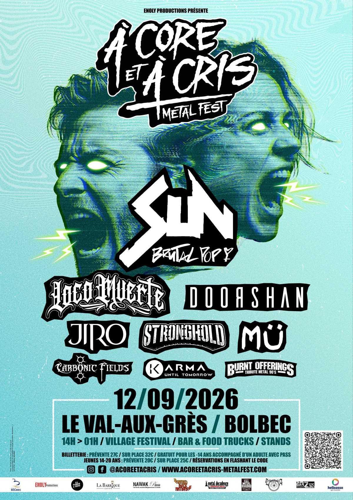 À Core et À Cris Metal Fest 2026 : une première édition qui veut faire du bruit à Bolbec