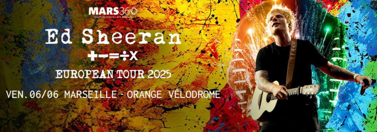 ED SHEERAN à l’Orange Vélodrome