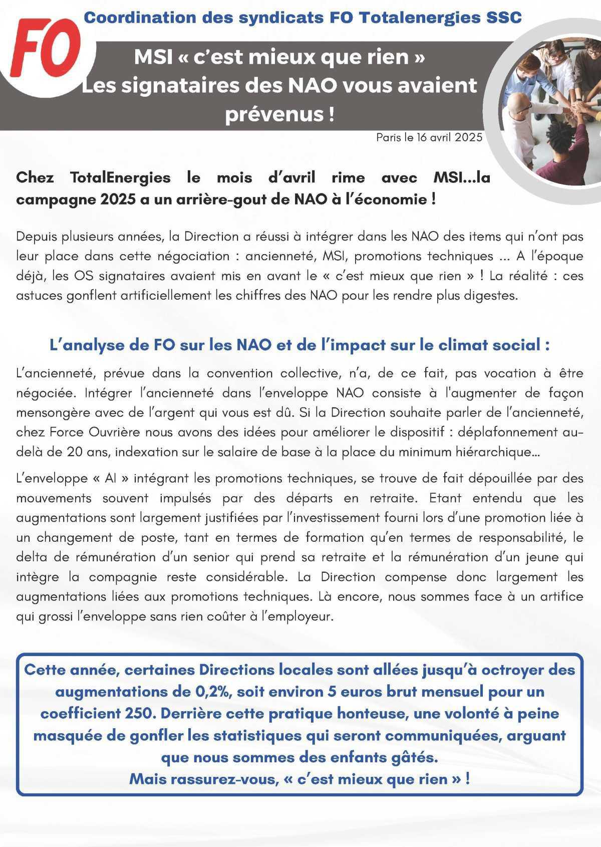 MSI ... on vous avait prévenu