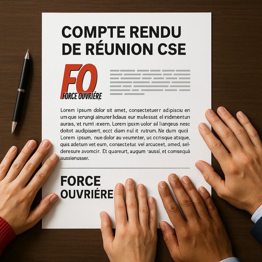 Réunion du CSE du 22 mai 2025