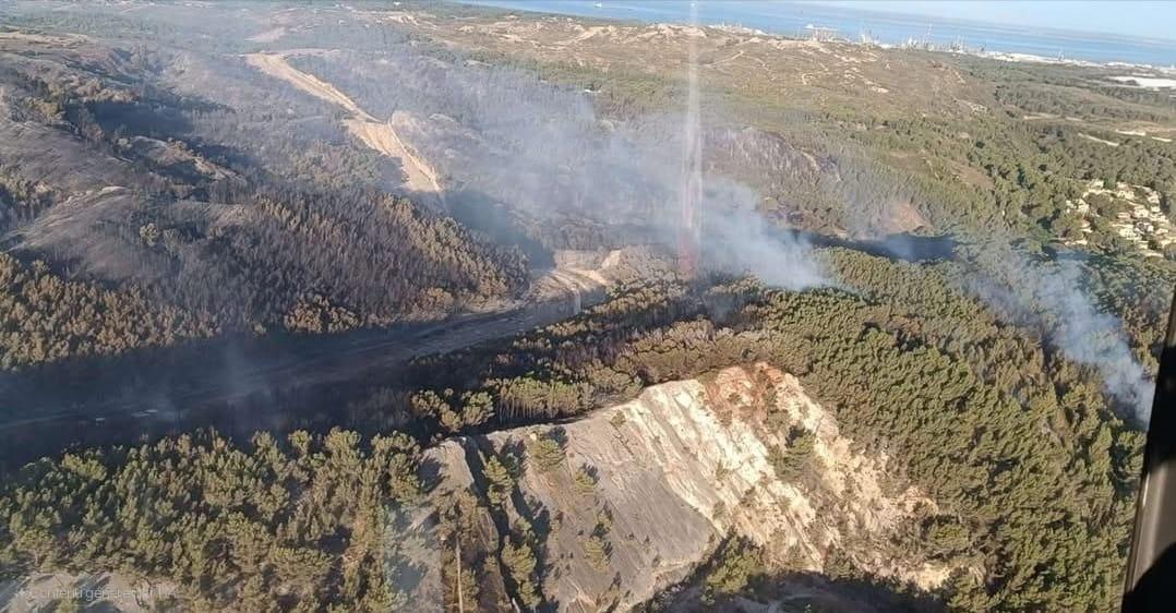 Front du feu toujours actif : vigilance!