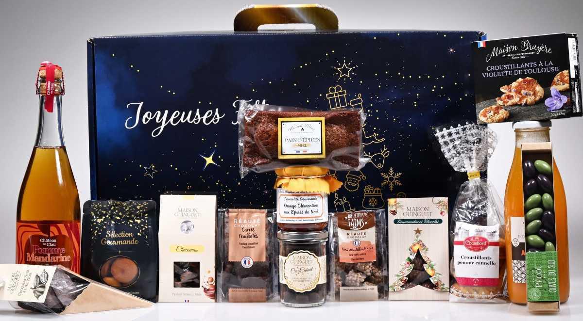 Colis de fêtes de fin d'année