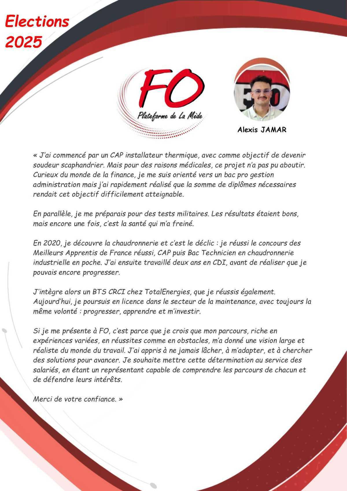 Qui sont vos candidats? Qui sont vos candidats?