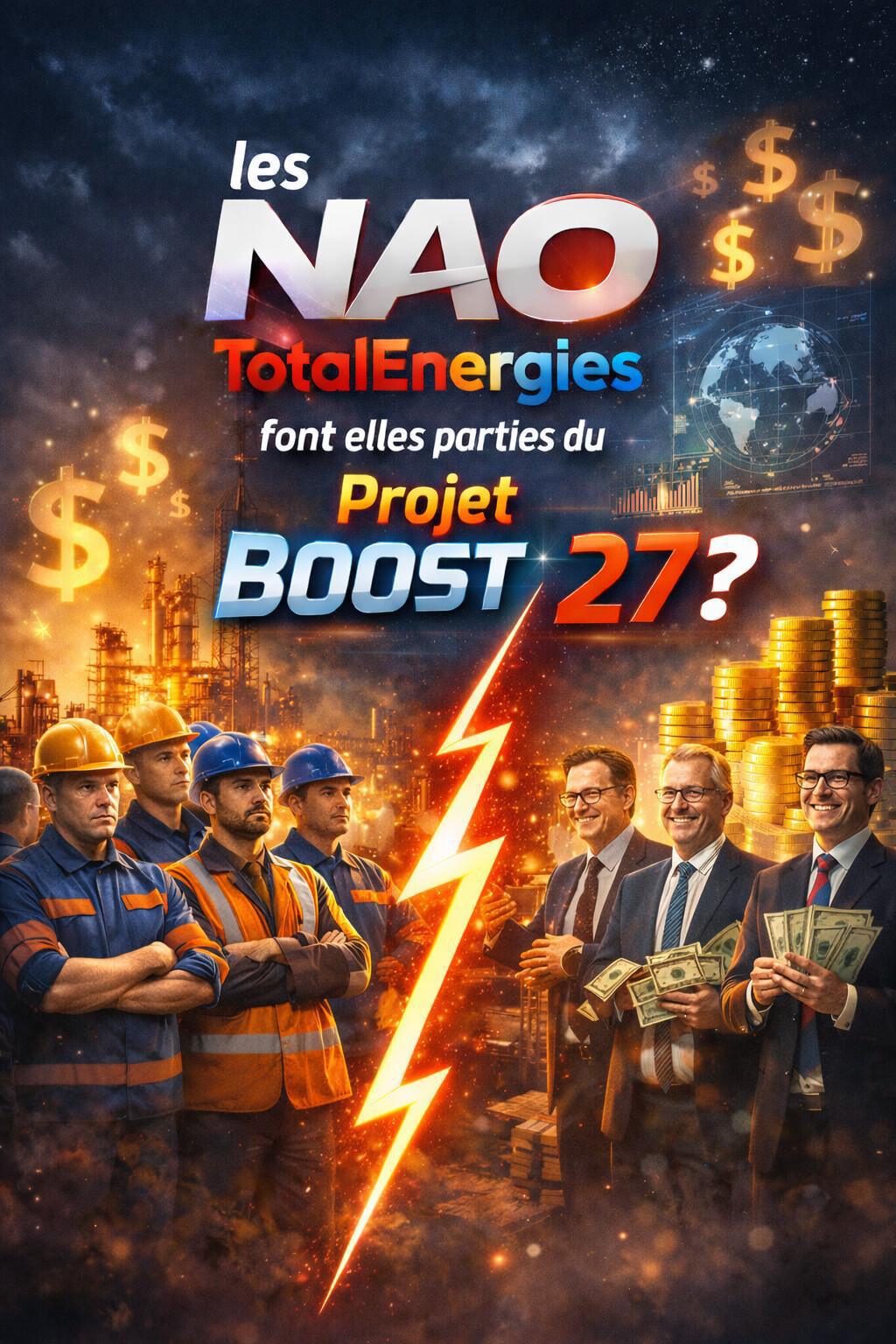 Les NAO font-elles parties du projet BOOST27 ?