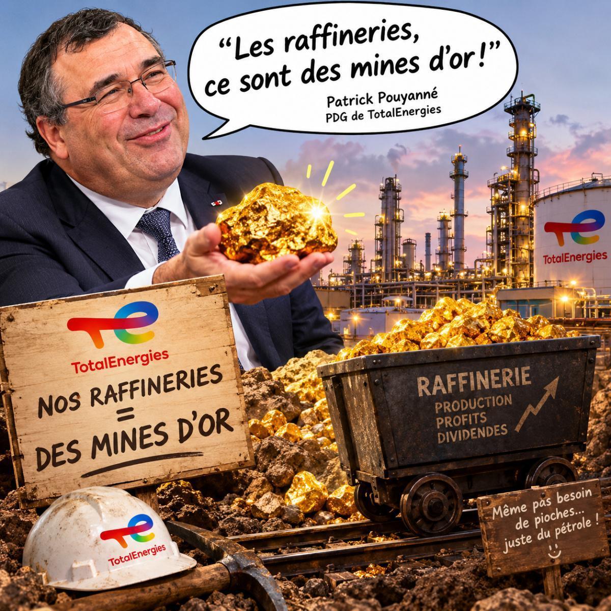 NOS RAFFINERIES SONT DES « MINES D’OR » NOS RAFFINERIES SONT DES « MINES D’OR »