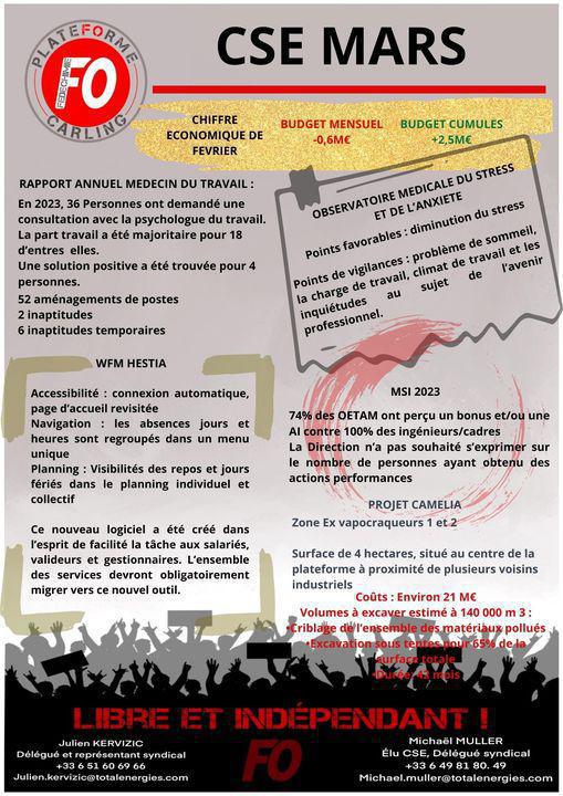 CSE Mars 2024