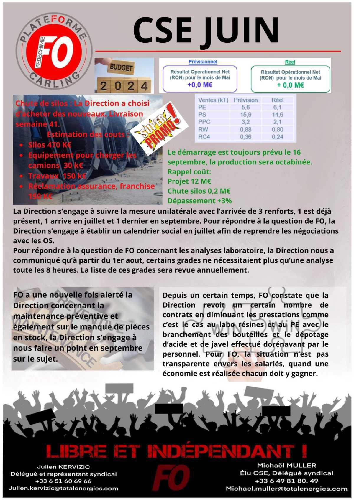 CSE juin 2024