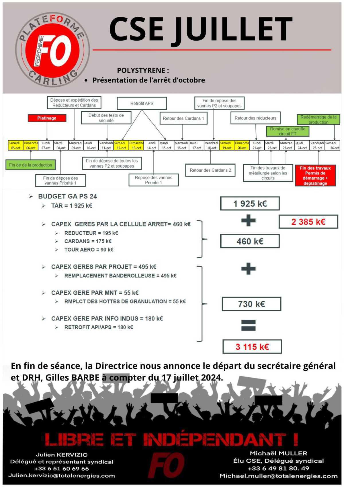 CSE Juillet 2024