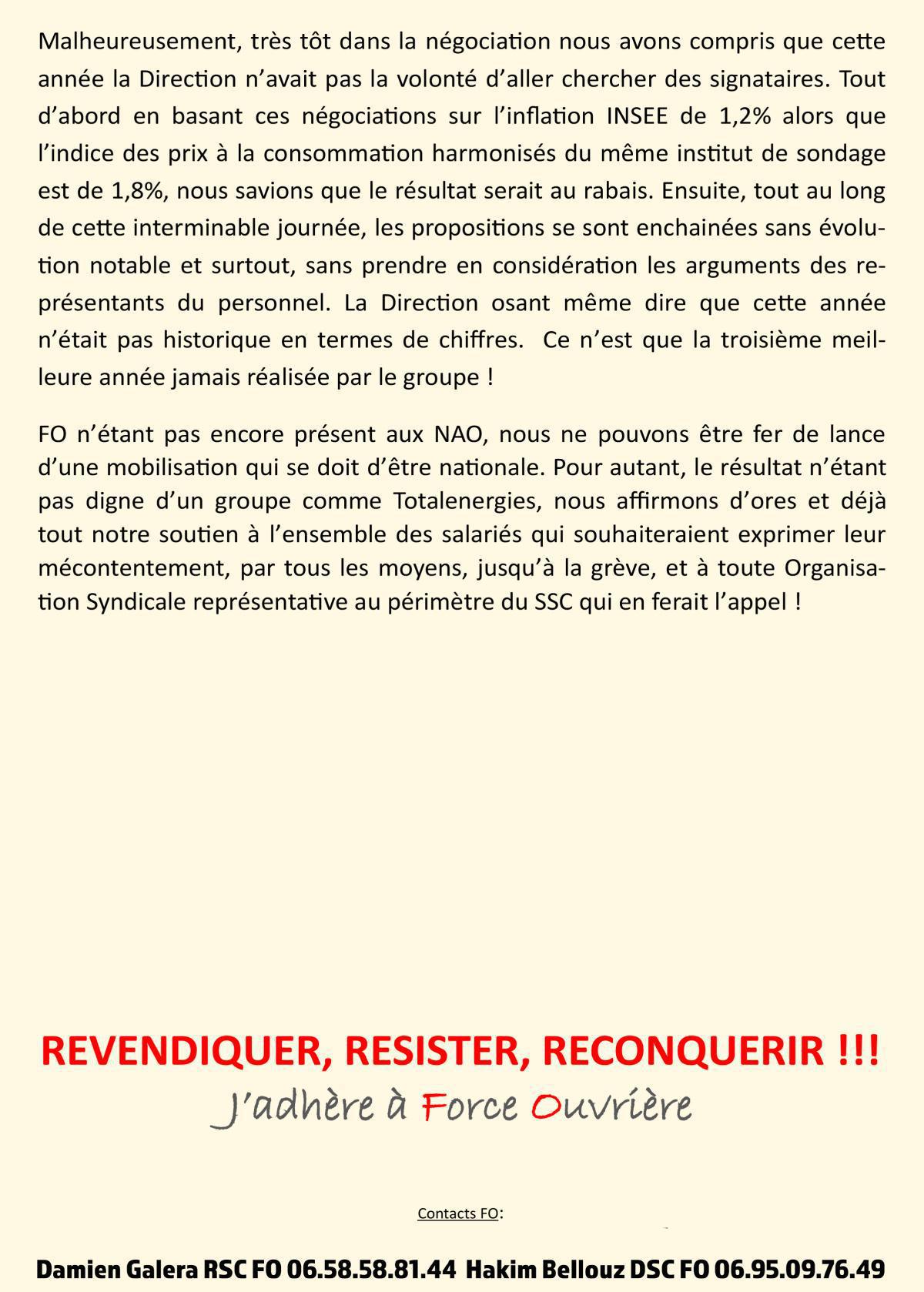 Communication FO UESRP NAO 2024