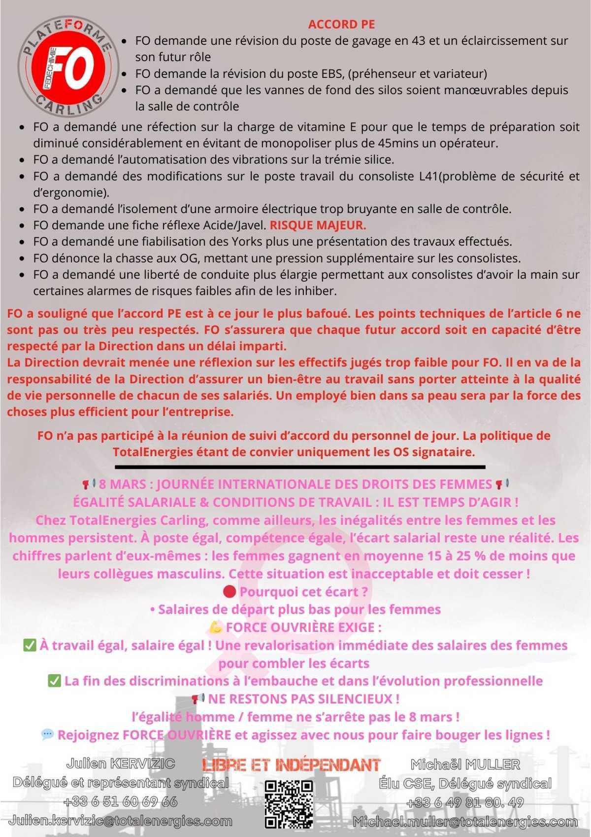 Suivis des accords 