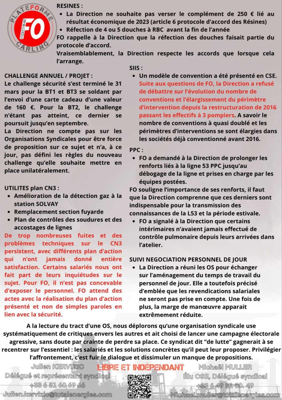 CSE mai 2025