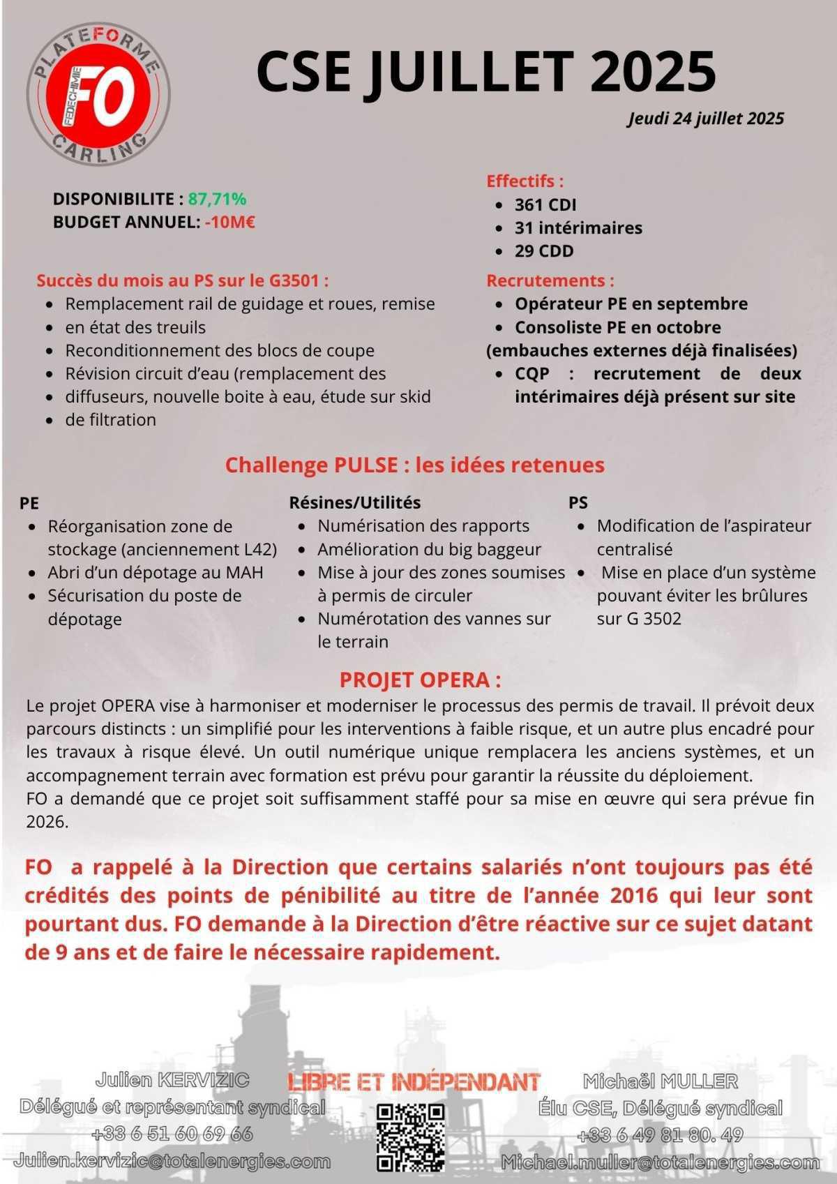 CSE juillet 2025 + PAPRIPACT