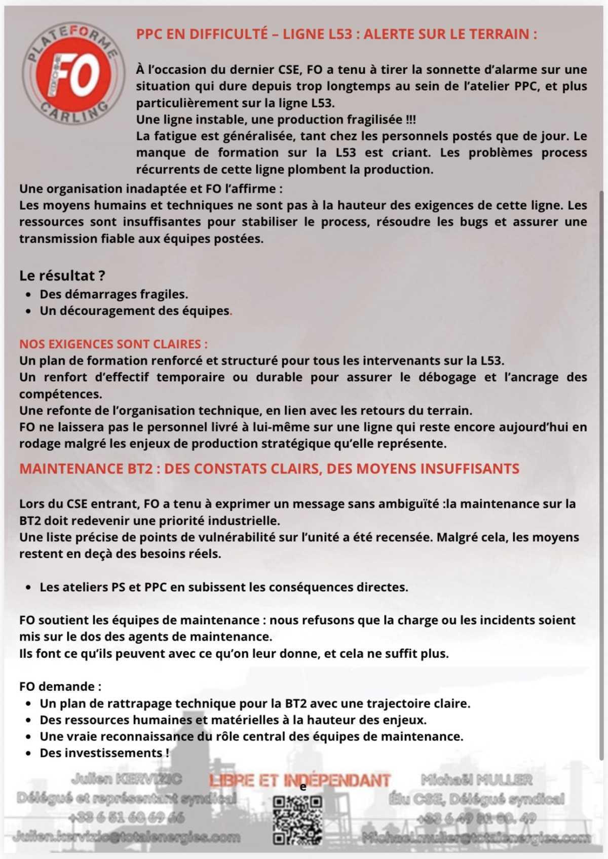 CSE entrant et CSE octobre 2025 / consultation demande d’agrément médecine du travail plateforme de Carling